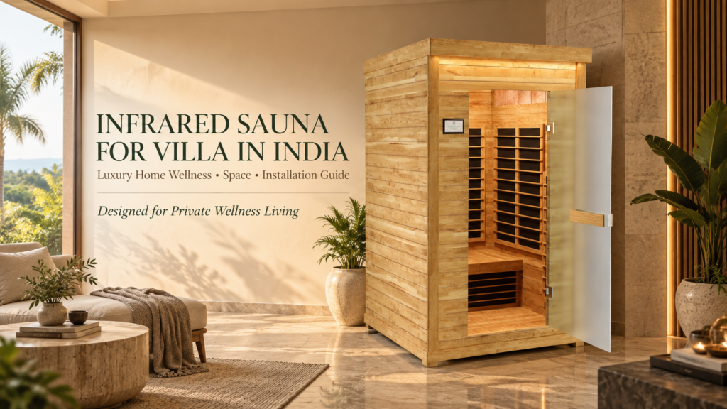 Infrared Sauna for Villa in India: Luxury Home Wellness, Space & Installation Guide infrared sauna for villa